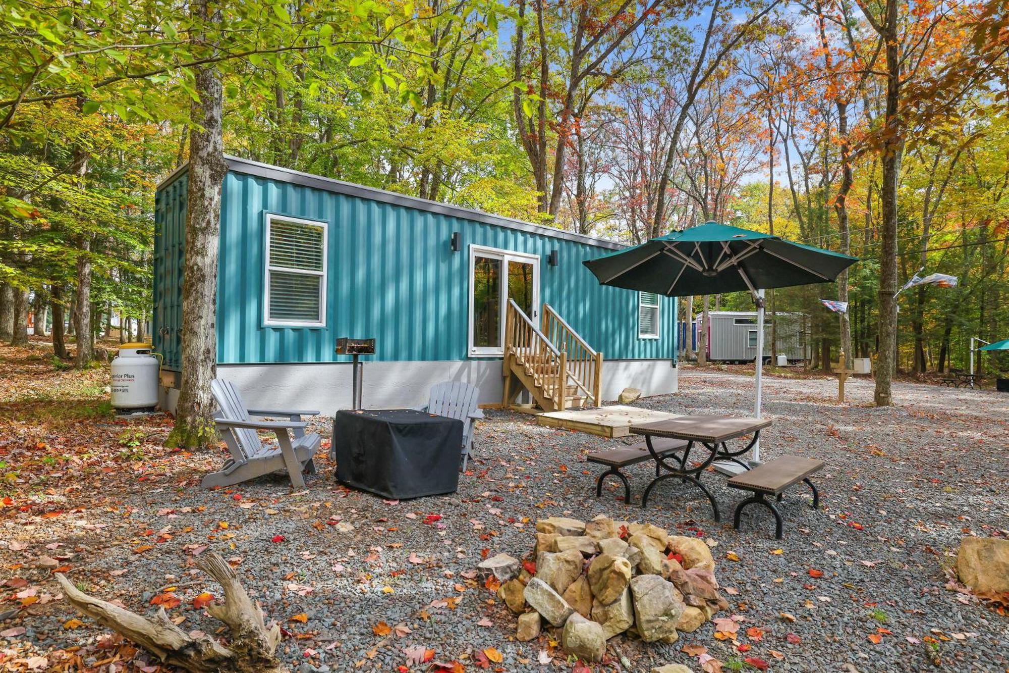 Camptel Poconos Lodging Albrightsville ภายนอก รูปภาพ