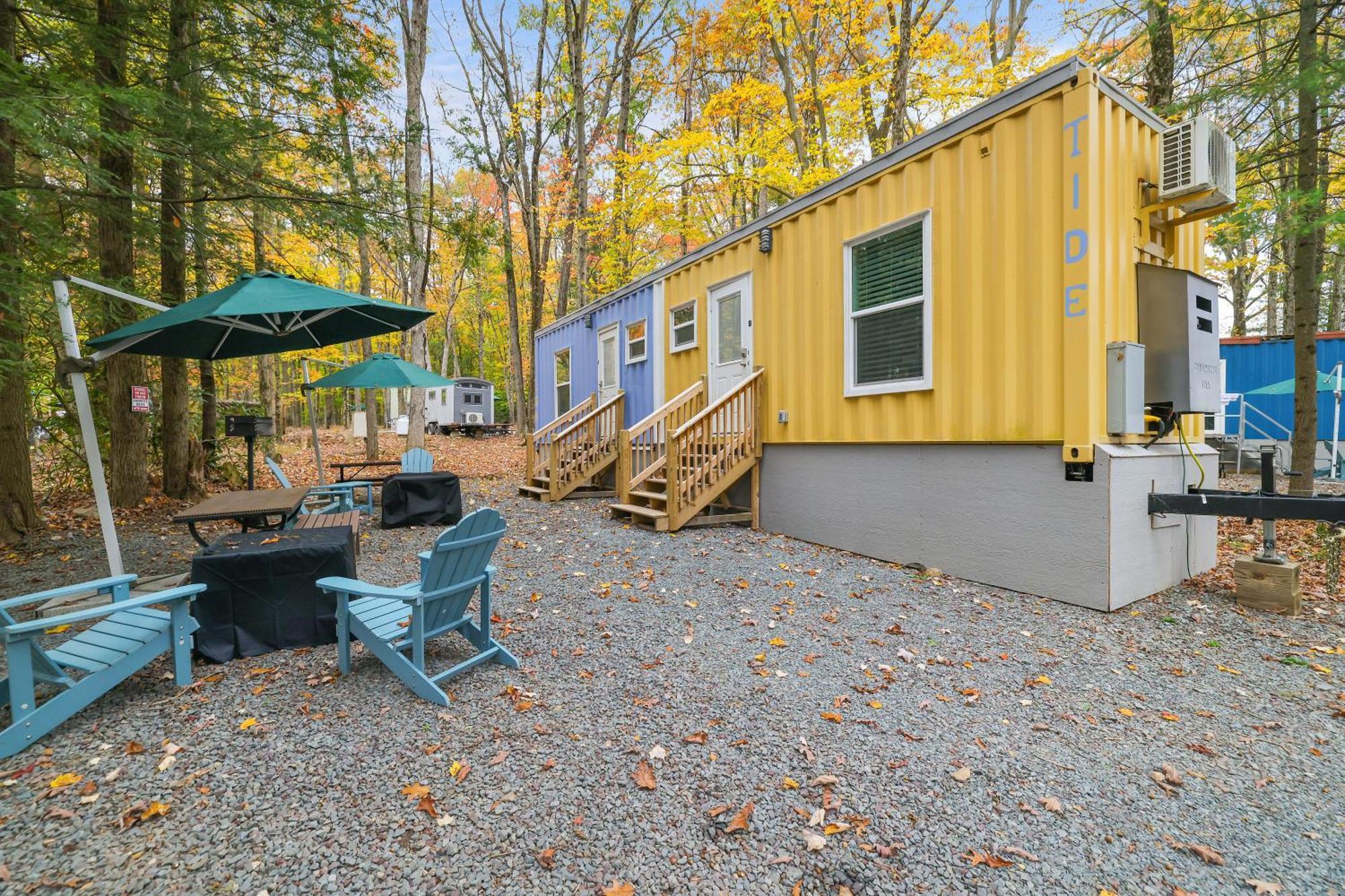 Camptel Poconos Lodging Albrightsville ภายนอก รูปภาพ